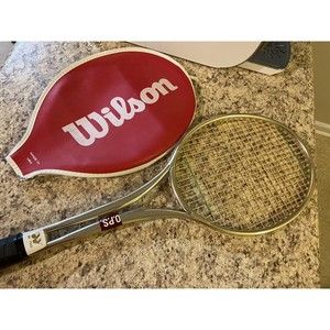Vintage 1970s Yonex YY 7500 Tennis Racquet Racket OPS Sticker and Cover